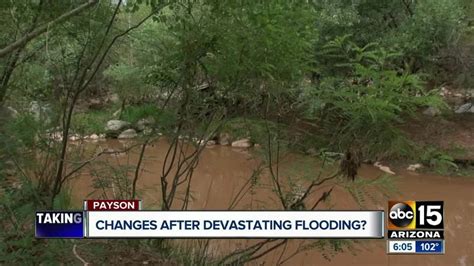 Changes And Improvements Made After Payson Flood Abc15 Arizona