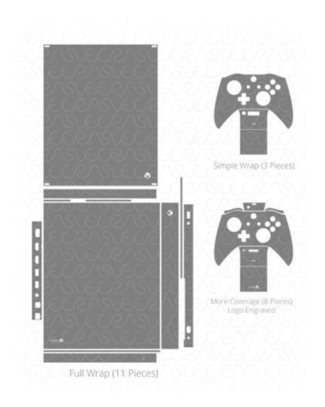 Xbox One X Console And Controller Vinyl Vector Cut File Behance