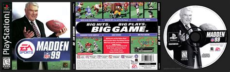 Madden Nfl 99 Game Playstation Collectors Site