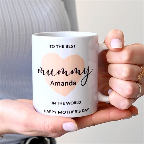 Personalised Best Mummy Mothers Day Mug By Keedd