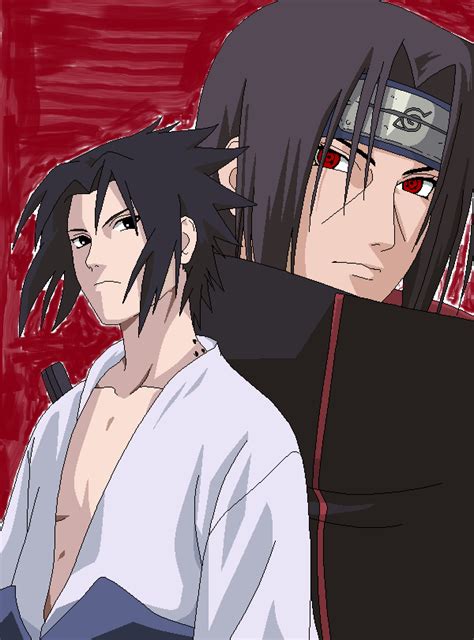 Sasuke And Itachi Uchiha Brother By Demonsaiyanwolf On