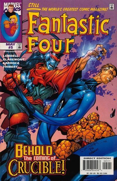 Fantastic Four 5 Direct Edition Fantastic Four 1998 Series