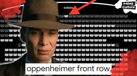 oppenheimer 70 mm imax new meme front row seats youtube