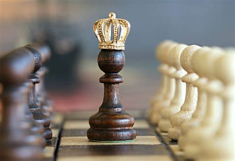 Chess Pawn King Game Tournament Intelligence 4k Hd Wallpaper