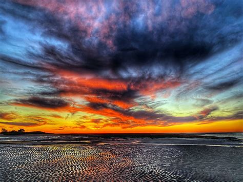 Spectacular Sunset On Cape Cod Bay Cape Cod Blog