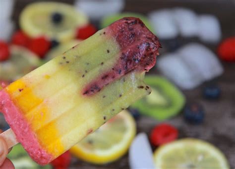 Rainbow Smoothie Popsicle Recipe Divas Can Cook