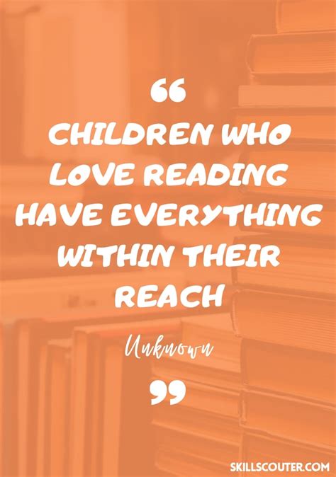 55 Inspirational Reading Quotes For Kids 🥇 2021