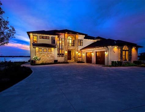 Luxury Lakefront Home Designs When Designing Lake House Plans Its All About The View