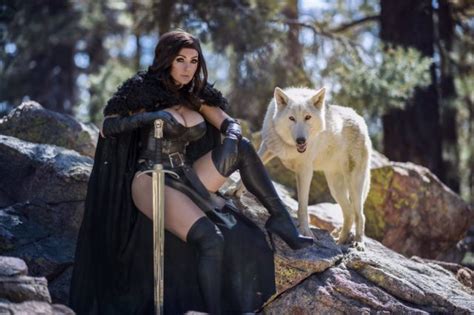 Jessica Nigri As A Rule 63 Jon Snow ~ Sexy Cosplay Nerd