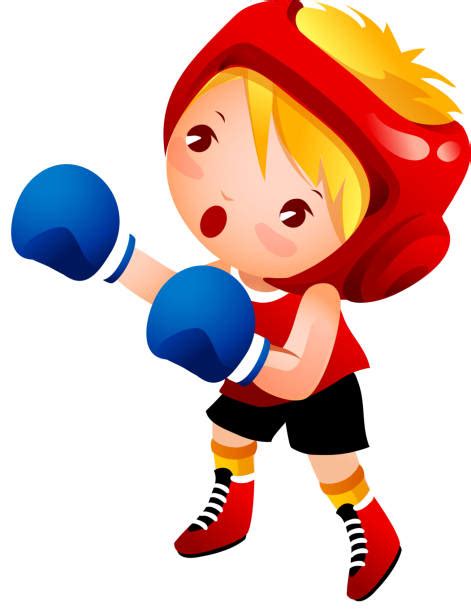 Best Girls Boxing Illustrations Royalty Free Vector