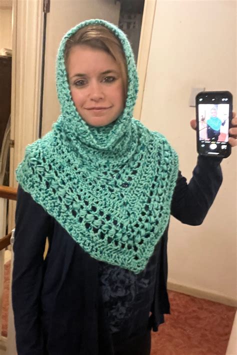 Hooded Cowl Crochet Pattern Only Etsy