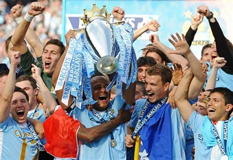 Manchester City Win Premier League Title In Injury Time