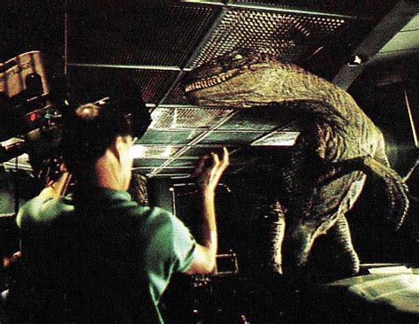 Jurassicfanatics On Instagram “behind The Scenes Photo From The First Movie Jurassicpark
