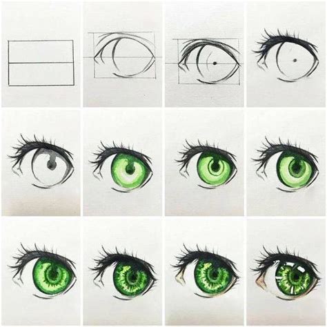 Como Dibujar Ojos Anime Paso A Paso Consejos Ojos