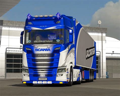 SCANIA S VALCARENGHI SKIN V MOD Euro Truck Simulator Mods