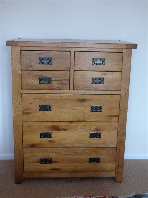 7 Drawer Solid Oak Chest Of Drawers In Dereham Norfolk Gumtree