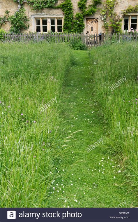 Mown Path Through Long Grass Hi Res Stock Photography And Images Alamy