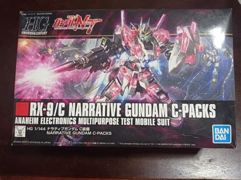 Hg 1144 Narrative Gundam C Packs Hobbies And Toys Toys And Games On