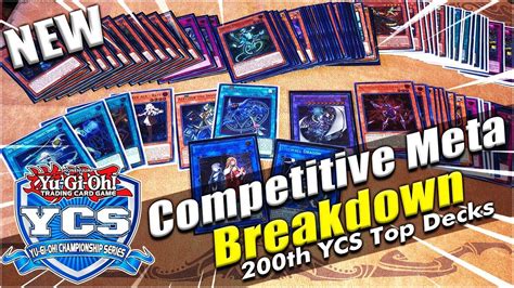 New Yu Gi Oh Competitive Meta Breakdown 200th Ycs Decks And