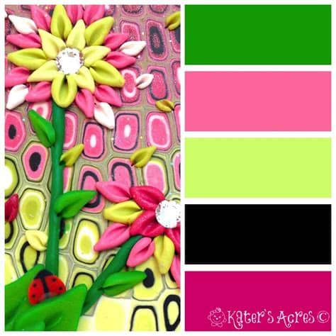Das küchenkraut kommt in grünen smoothies besser nicht zum einsatz, rät krehl. Color Palette Inspiration: Where Pink & Green Collide ...