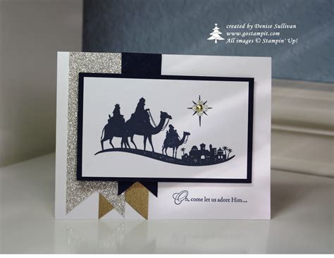 Create personalised cards for your loved ones this christmas! Go Stamp It!: Come to Bethlehem Stamp on Sale!
