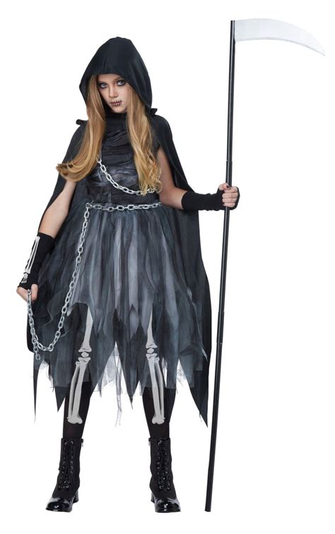 Miss Reaper Child Girls Tween Costume Halloween Kids Costumes Girls