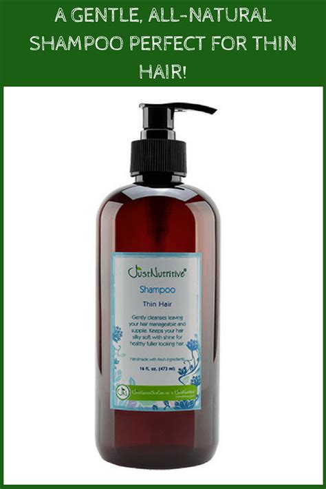Best Shampoo For Thin Hair Sulfate Free Shampoos Shampoo For