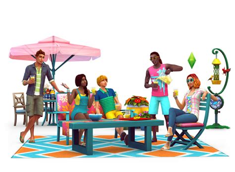 The Sims 4 Backyard Stuff Official Box Art Logo And Renders Simsvip