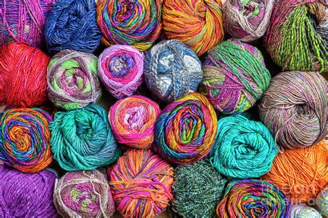 Colourful Wool Photograph By Tim Gainey Fine Art America
