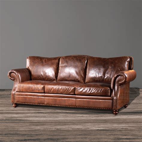 Have an old sofa that isn't really working for you anymore? Vintage Leather Sofa,Tan Leather Sofa,Vintage Tan Leather Sofa