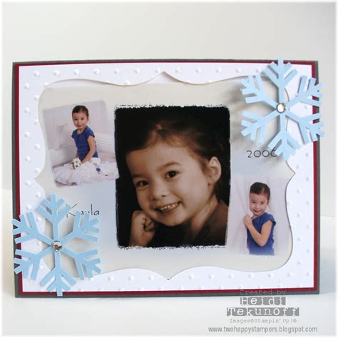 Two Happy Stampers Free Photo Holder Card Tutorial