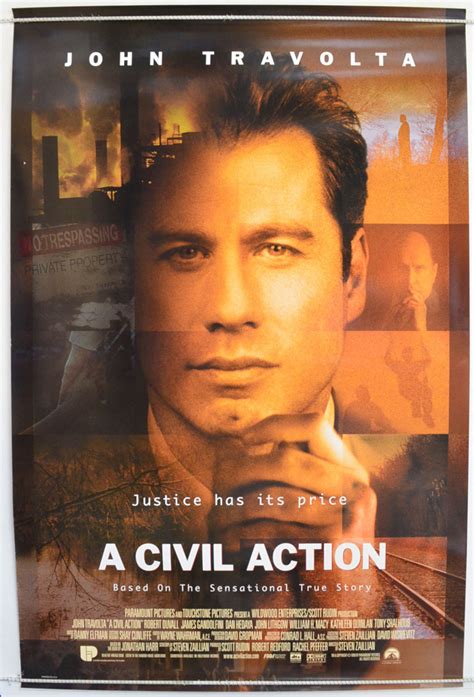 A civil action vertaalt zich vrij als burgerlijke partij stellen. A Civil Action - Original Cinema Movie Poster From ...