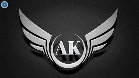 Ak Logo Design Professional Logo Design Tutorial Logo Design