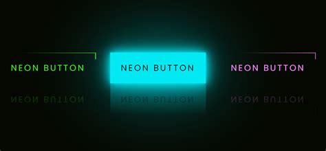 Animated Neon Buttons In Pure Css Css Script