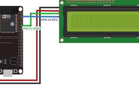 How To Use I2c Lcd With Esp32 Using Arduino Ide Otosection