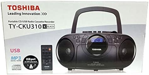 Toshiba Ty Cku300d Radio Cassette Playerrecorder With Mp3 By Toshiba