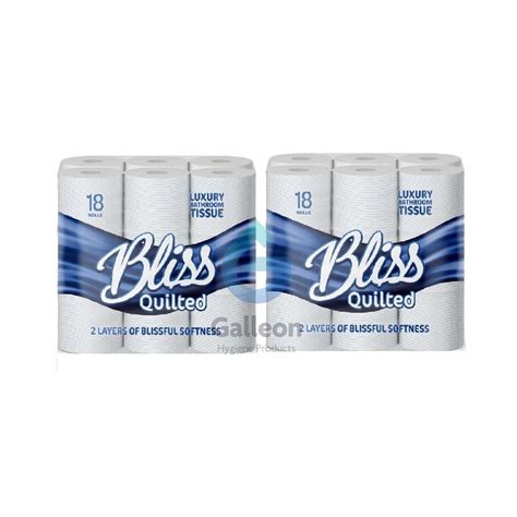 Bliss Discontinued Toilet Rolls 2 Ply Quilted Cheap