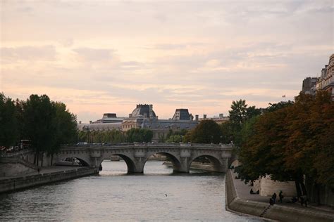 This seine river dinner or lunch cruise is a relaxing way to view paris landmarks such as the eiffel tower and the louvre. Chuck Kuhn's Paris in Photos: Bridge crossing over the The ...