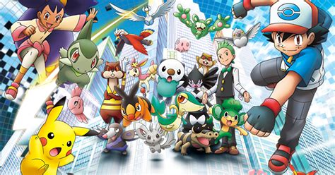 Modern flat design vector illustration. Pokémon: Black and White | TV Anime series | The official ...