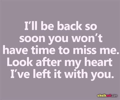 Ill Be Back Quotes Quotesgram