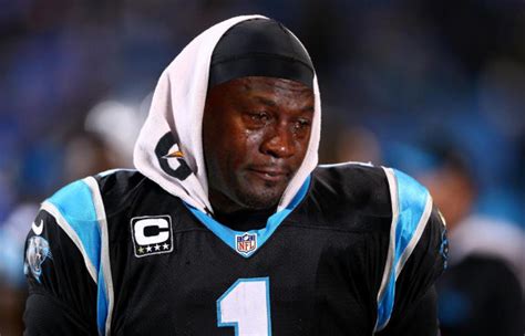 Cam Newton Crying Michael Jordan Know Your Meme