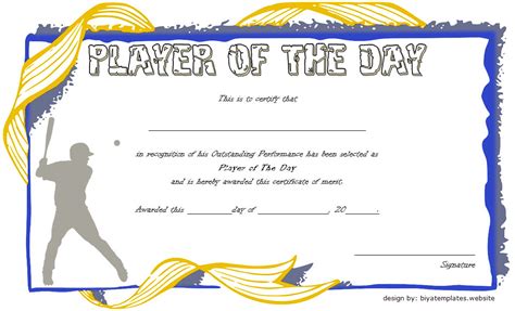 Free Cricket Certificate Templates Printable Templates