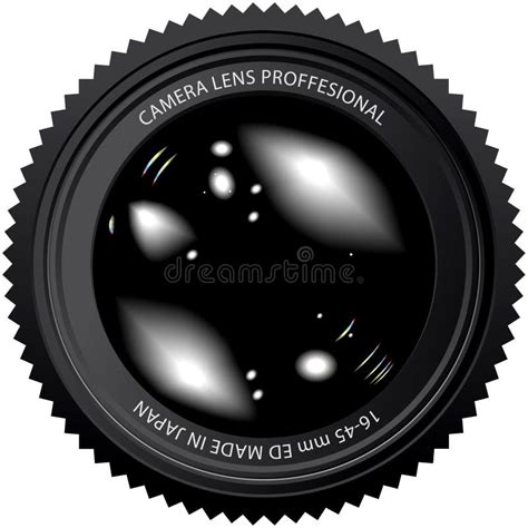 Camera Lens Illustration Stock Vector Illustration Of Insight 14450694