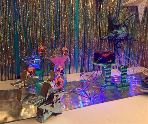 Stars And Space Galaxy Birthday Party Ideas Photo 9 Of 20 Catch My