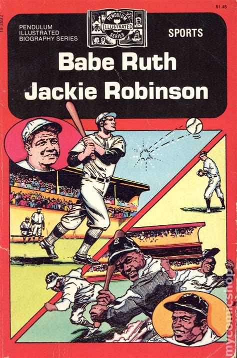 Babe Ruth Jackie Robinson Gn 1979 Pendulum Press Comic Books