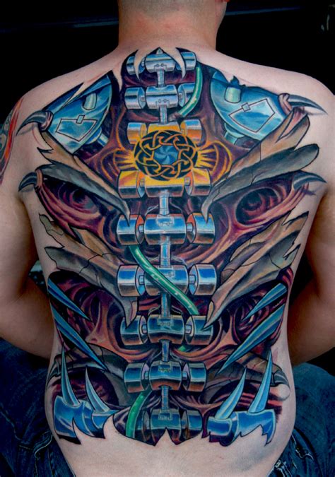Biomechanical Tattoo Designs