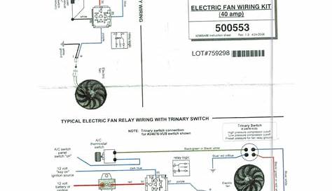 fan wiring questions for LS1 with American autowire - LS1TECH - Camaro