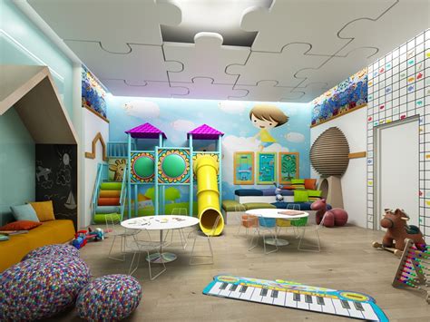 Diana plays in the kids playroom. Menkes embraces family-friendly lifestyle with kids ...