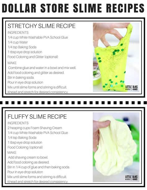 Fluffy slime is one of the most popular slime recipes you can make! Dollar Store Slime Recipes and DIY Homemade Slime Kit ...
