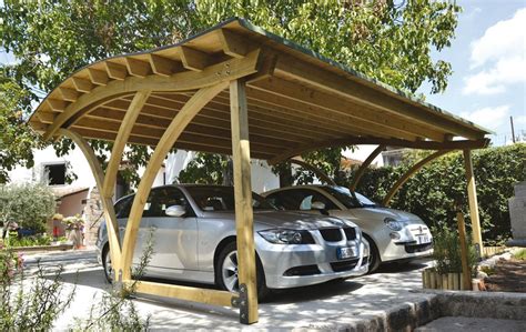 This cypress timber framed carport was added next to the home's garage to provide additional covered parking. 8+ Enjoyable Wood Carport Pictures — caroylina.com